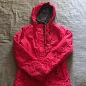 Pink Thermal Hooded Jacket